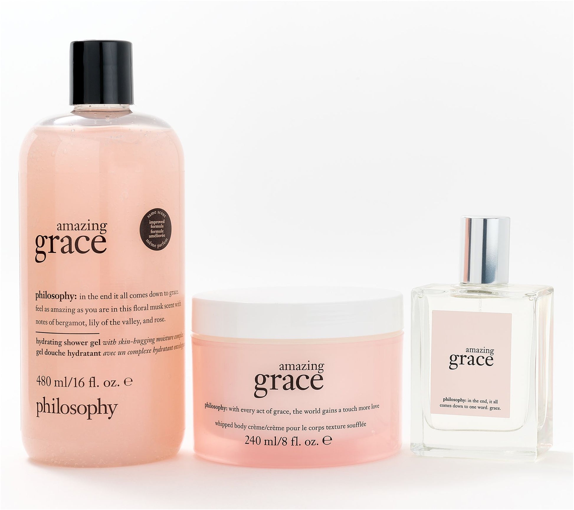 philosophy all about grace 3piece fragrance layering set