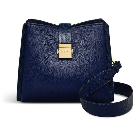 RADLEY London Sloane Street Faux Snake Zip Leather Crossbody