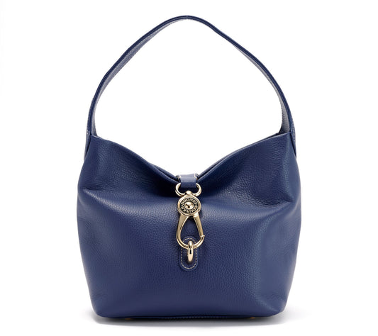 "As Is" Dooney & Bourke Lucca Pebble Leather Logo Lock Sac