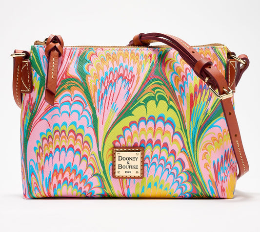 Dooney & Bourke Coated Cotton Plumes Pouchette
