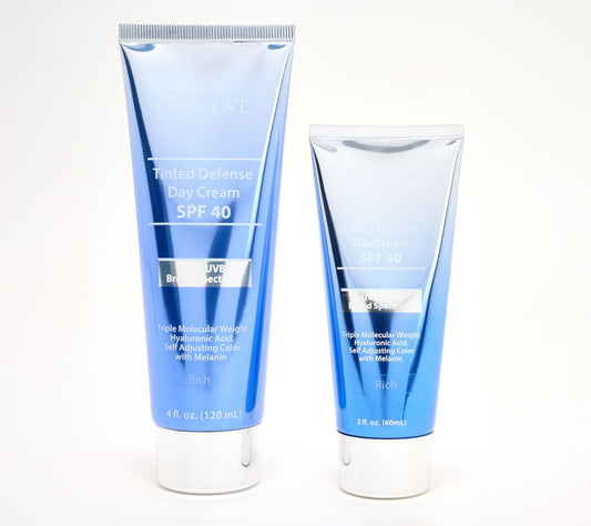 Dr. Denese SPF 40 Tinted Defense Day Cream 4oz & 2oz Set