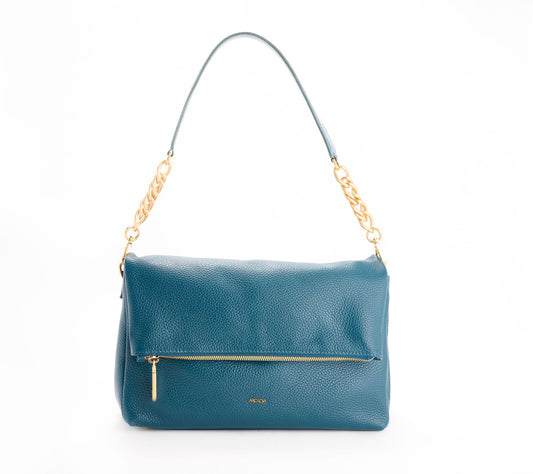 "As Is" Arcadia Leather Soft Flap Anisa Crossbody