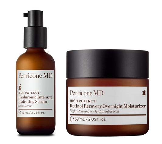 Perricone MD High Potency Retinol Cream & Hyaluronic Serum Set