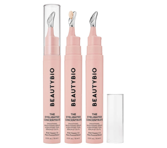 BeautyBio The Eyelighter Brightening Serum Trio