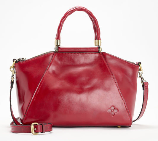 "As Is" Patricia Nash Leather Holland Top Handle Satchel