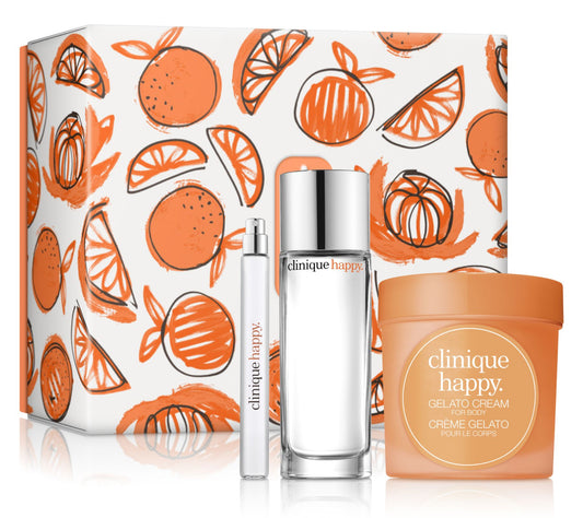 Clinique Happy Treats Perfume & Body Lotion Gift Set