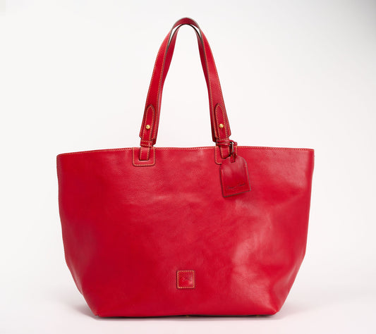 "As Is" Dooney & Bourke Extra Large Florentine Leather Tote