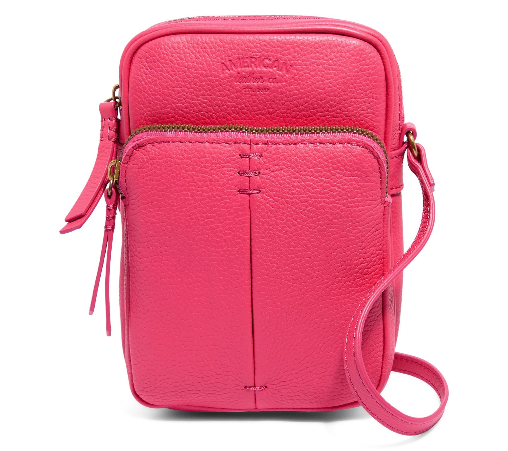 American Leather Co. Cleveland Leather Crossbody Bag
