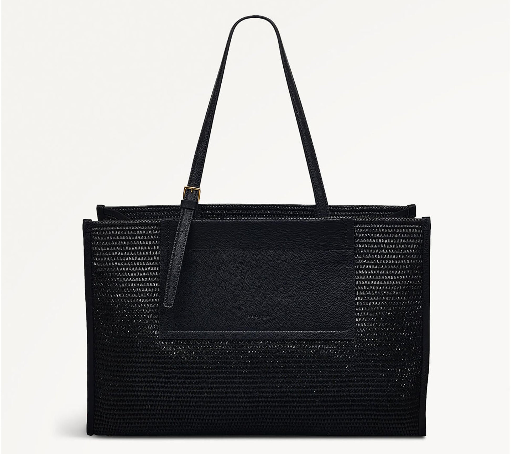 RADLEY London The Burlington Raffia Large Leather Trim Tote