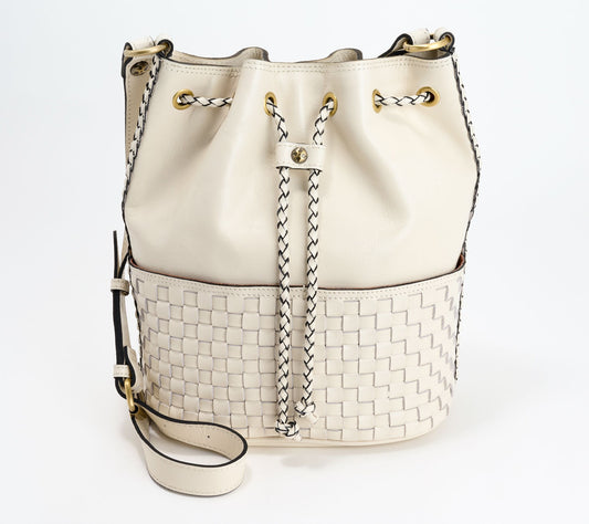 "As Is" Patricia Nash Discovery Leather Mila Crossbody Bag