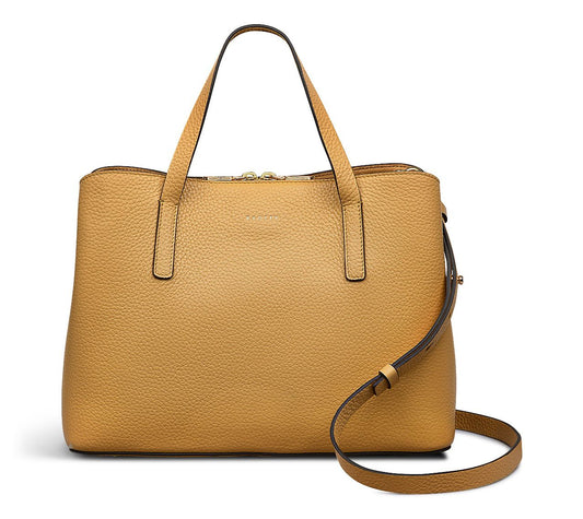 RADLEY London Dukes Place Medium Zip Leather Pecan Satchel