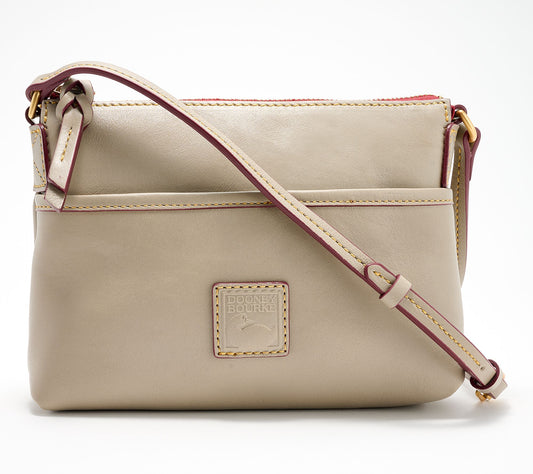 "As Is" Dooney & Bourke Florentine Leather Ginger Crossbody