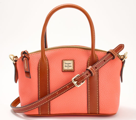"As Is" Dooney & Bourke Pebble Leather Small Madeline Satchel