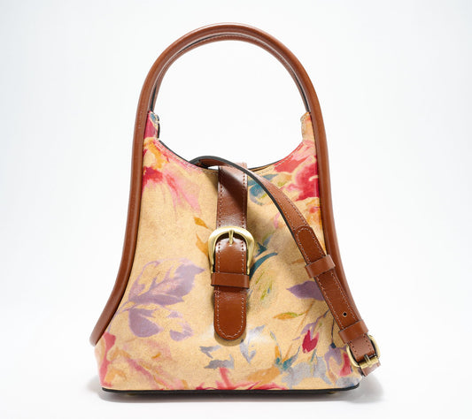 "As Is" Patricia Nash Halina Leather Top Handle Crossbody