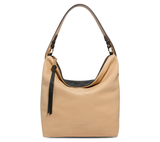 "As Is" Aimee Kestenberg Leather Ava Zip Top Hobo Bag