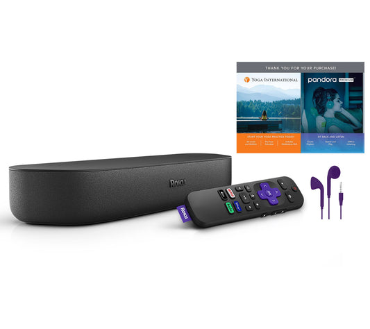 Roku Streambar 4K Streaming Player and Soundbar Bundle