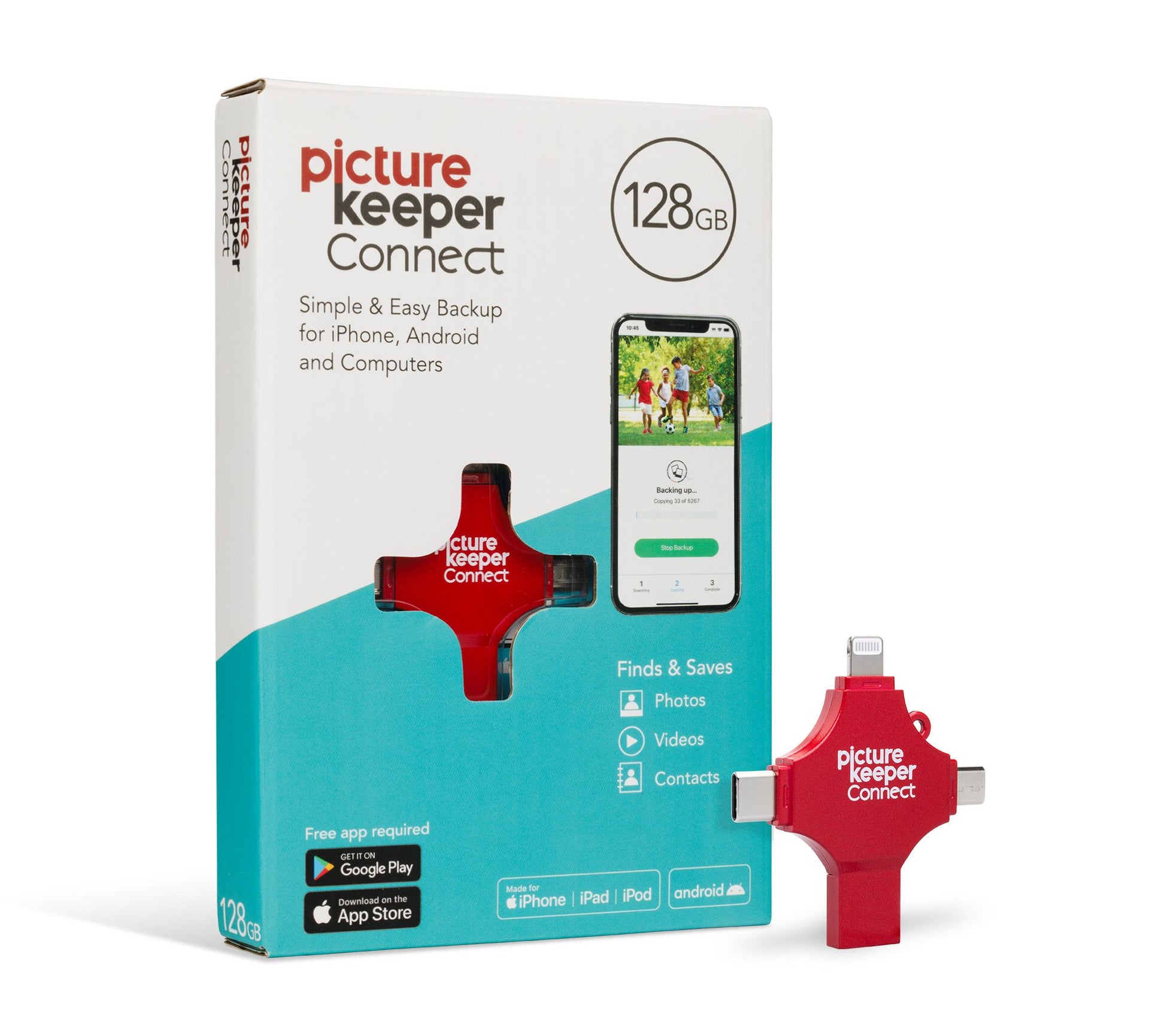 Picture Keeper Connect 128GB Digital Storage Device