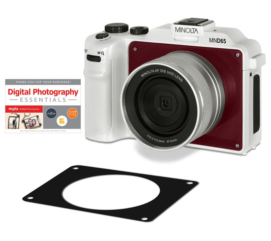 Minolta MND65 56MP &amp; 18x Zoom Camera with 32GB SD Card &amp; Accessories