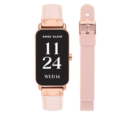 Anne Klein Illume 42mm Smart Watch with 2 Watch Bands