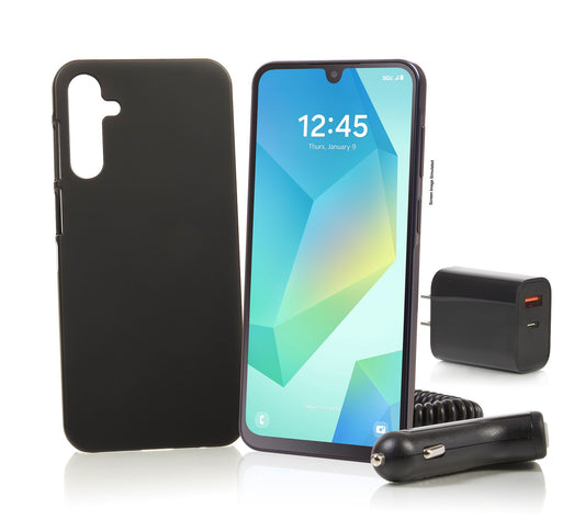 Tracfone 6.7&#34; Samsung Galaxy A16 5G, 1500 Talk/Text/Data w/ Accessories