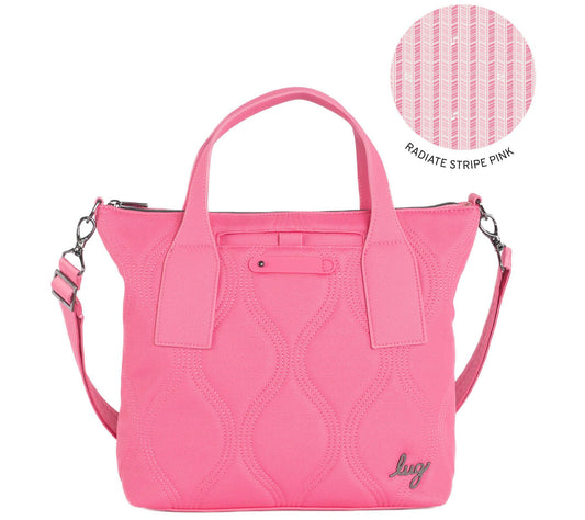 Lug Matte Luxe Tote with Crossbody Strap - Alto