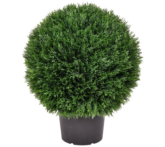 Vickerman 20" Artificial Green Cedar Ball