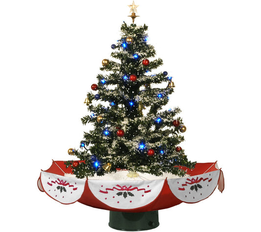 Fraser Hill Farm Let It Snow Series 29'' Musical Snowy Tree