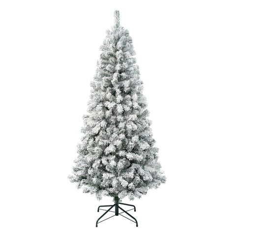 National Tree 6' Acacia Flocked Tree
