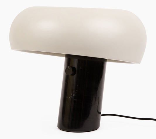 Brightech Kingpin 10" Black Modern Integrated LED Desk Table