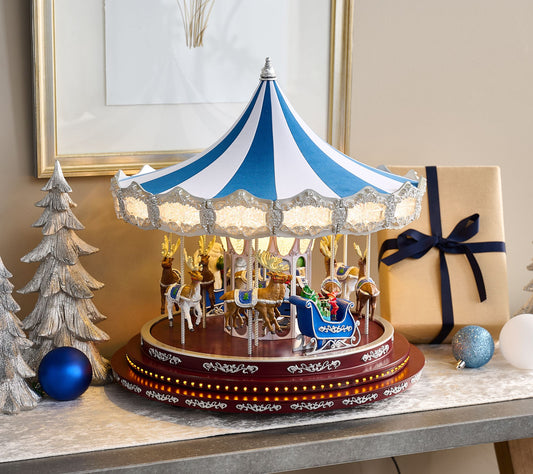 "As Is" Mr. Christmas 16" Grand Heirloom Musical Carousel