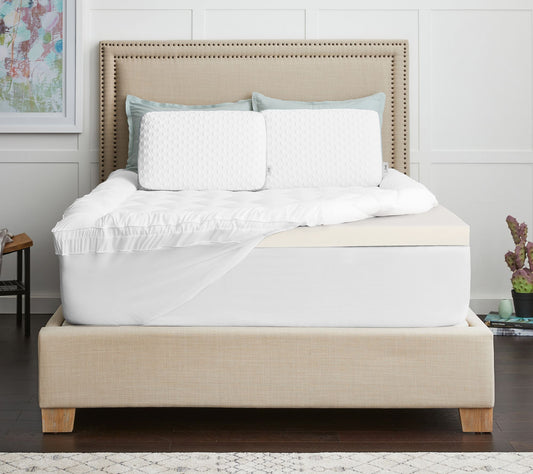 "As Is" Tempur- Pedic 3" + 1" Pillow Top Mattress Topper - Full