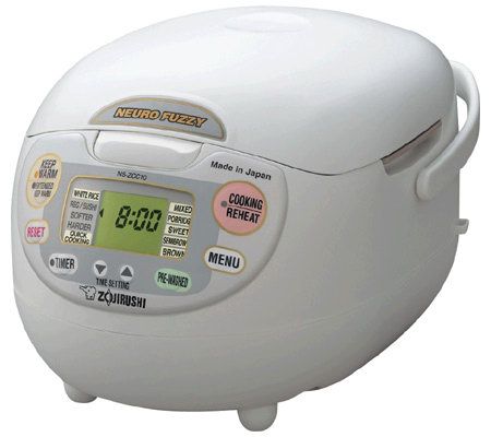 Zojirushi Neuro Fuzzy 10-Cup Rice Cooker and Wamer