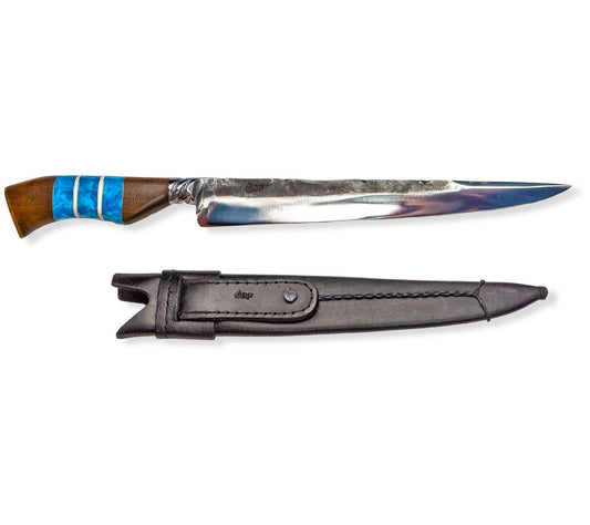 Brazilian Flame 10-inch Stainless Steel Treasure Luxor Knife