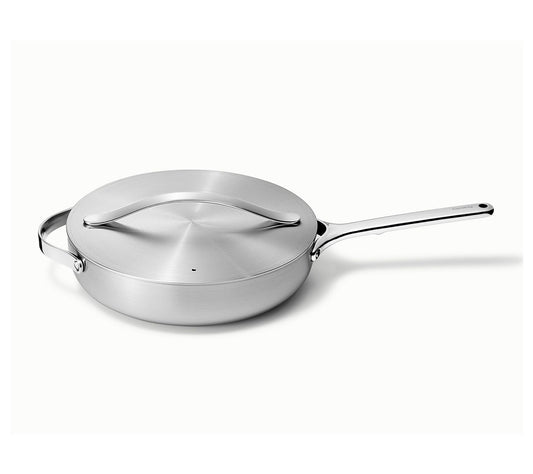 Caraway Home 4.5qt Stainless Steel Saute Pan w/Lid