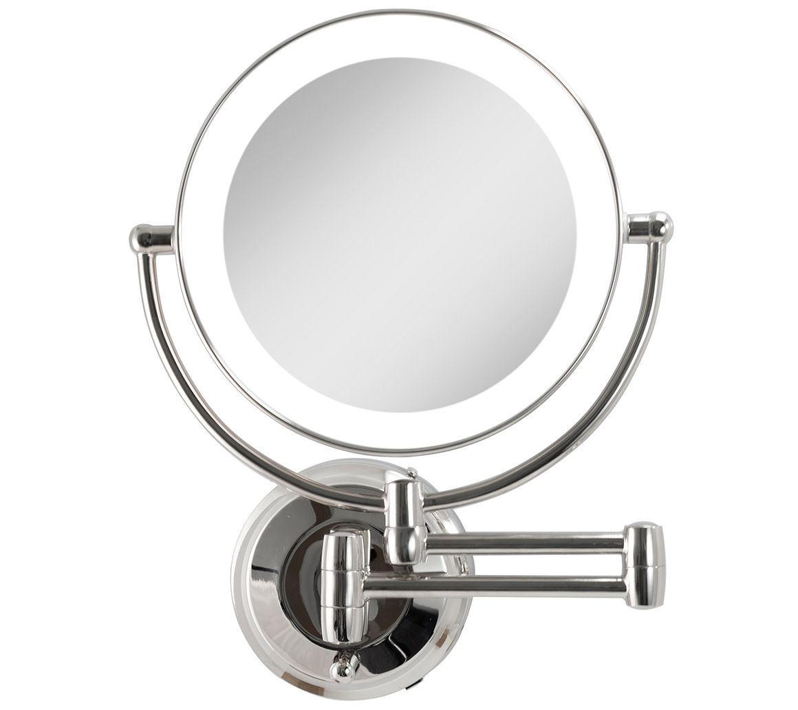 Zadro Cordless LED Wall-Mount 1X/10X Mirror